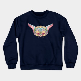 Zentangle Fennec Crewneck Sweatshirt